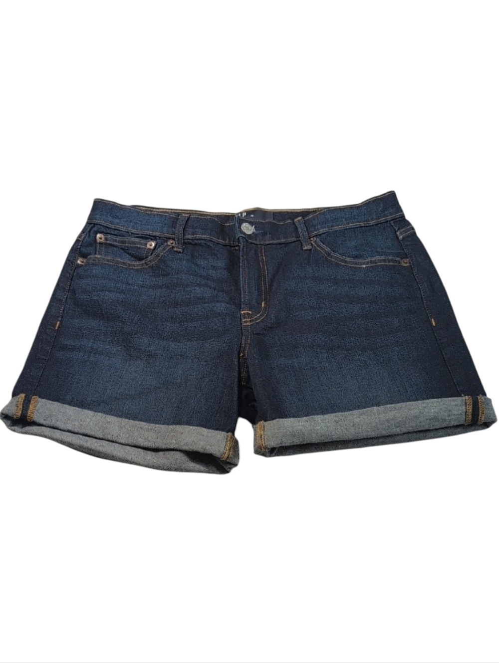 Gap 5" Dark Wash Denim Jean Shorts Size 28